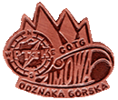 Zimowa Odznaka Grska COTG PTTK - brzowa
